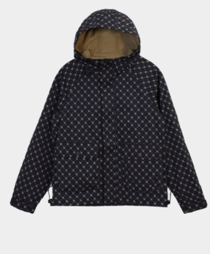 Orvani Monogram Hooded Jacket