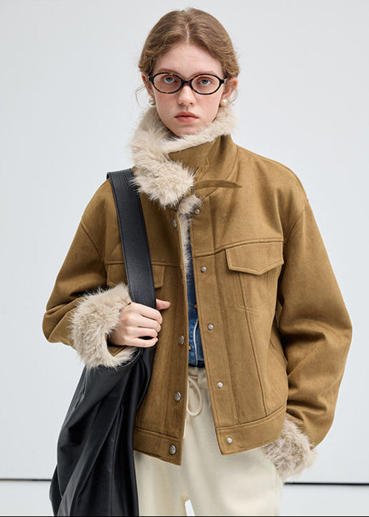 Orvani Aspen Faux-Fur Collar Jacket