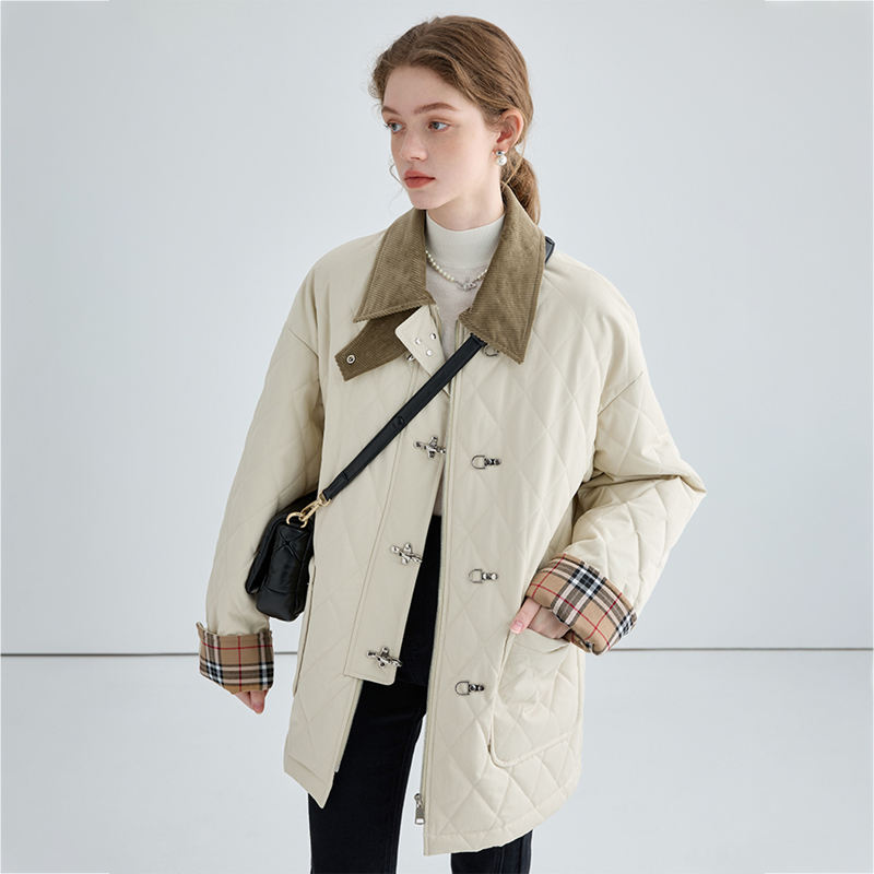Orvani Isla Quilted Toggle Jacket