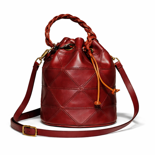 Elia Quilted Bucket Crossbody